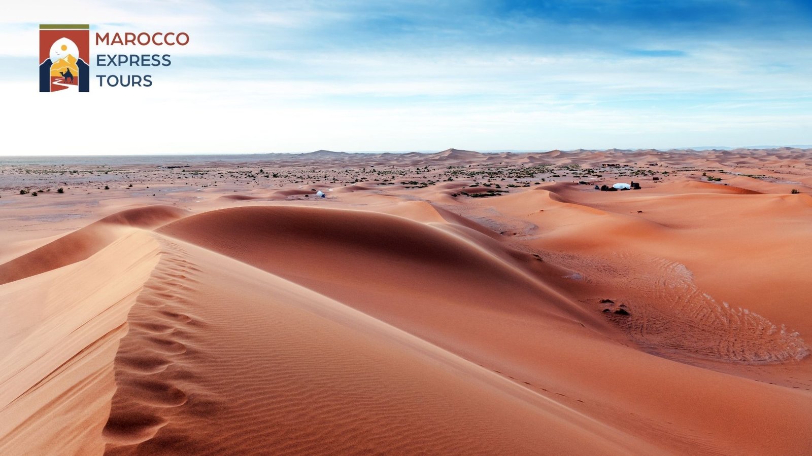 Panorama sulle dune di Erg Chebbi