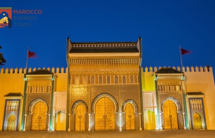 Le porte dorate del Palazzo Reale di Fès