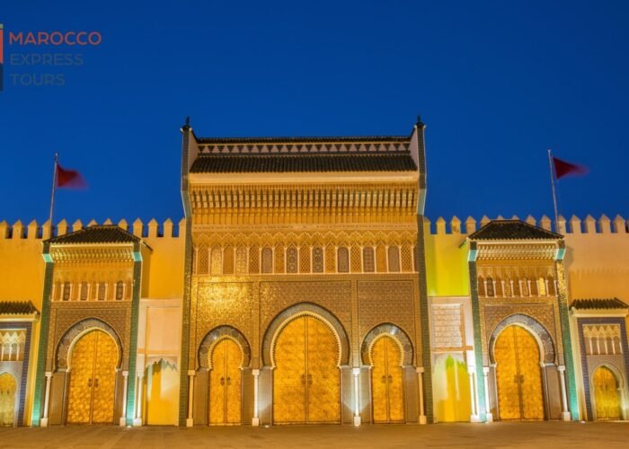 Le porte dorate del Palazzo Reale di Fès