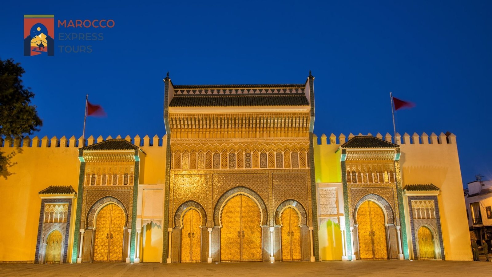 Le porte dorate del Palazzo Reale di Fès