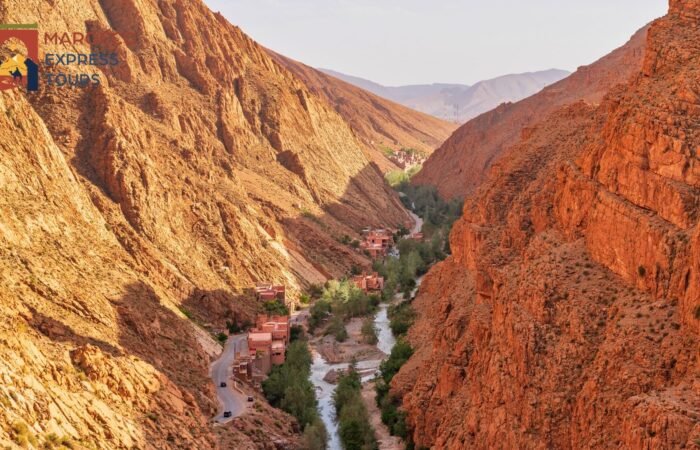 Le pareti rosse delle gole del Todra