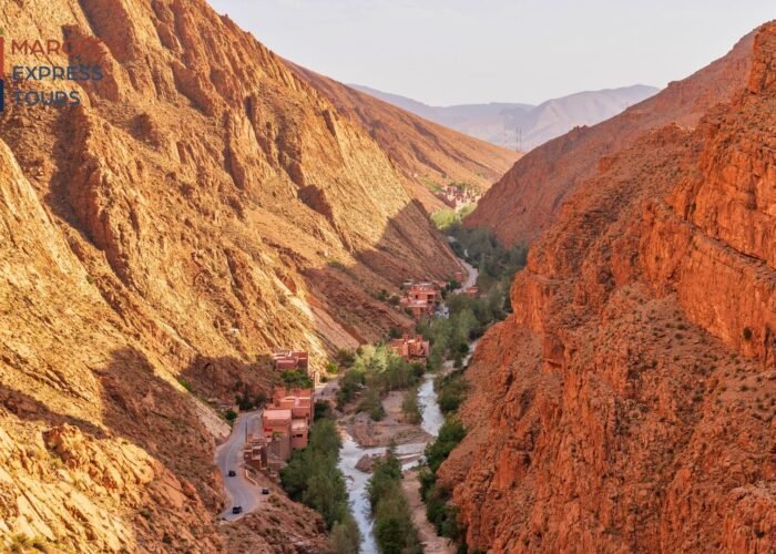 Le pareti rosse delle gole del Todra