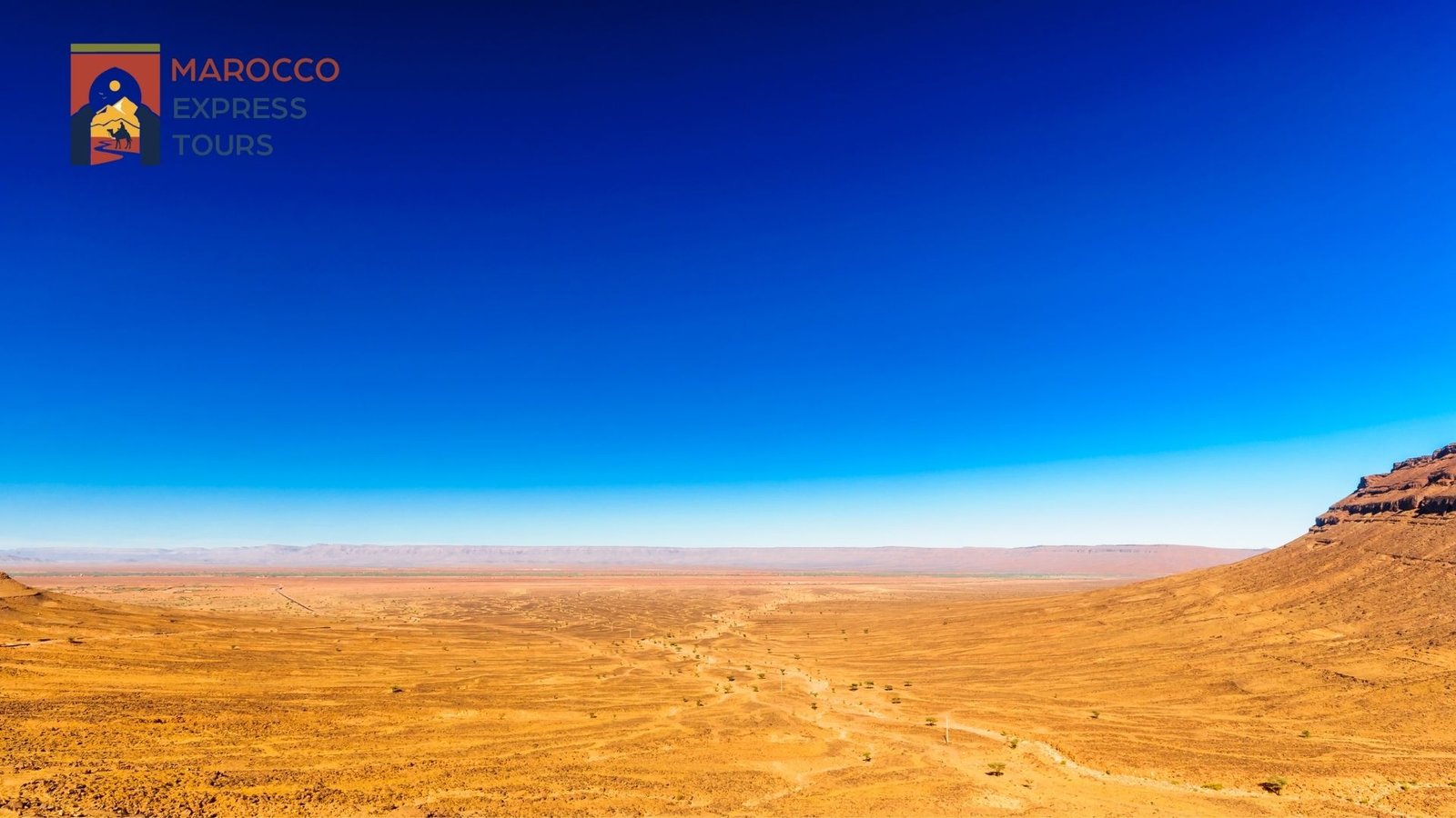 La hammada, il deserto di pietra vicino a M'hamid
