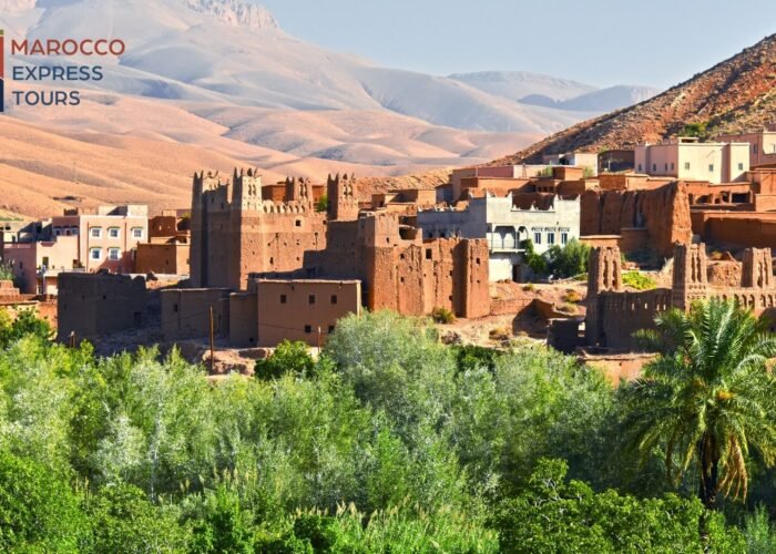 Villaggio di kasbah nella valle del Dades