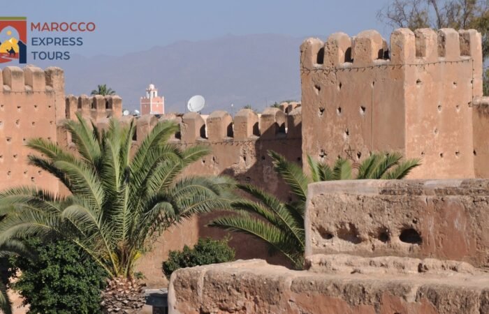 Le mura della kasbah degli Oudaya