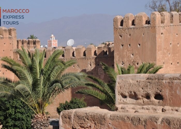 Le mura della kasbah degli Oudaya