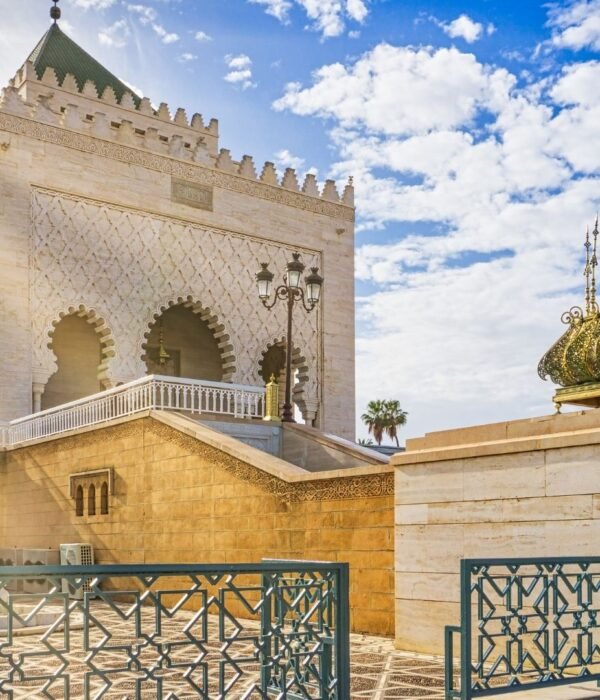 Il Mausoleo di Mohammed V a Rabat